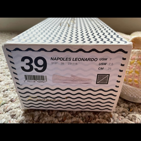 Nwt riviera slip on shoe size 39 Nápoles Leonardo - Picture 2 of 4